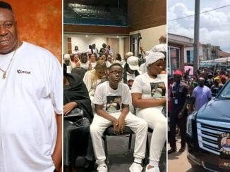 Pictures From The Burial Of Comic Actor, Mr Ibu. 15 Pictures From The Burial Of Comic Actor, Mr Ibu.