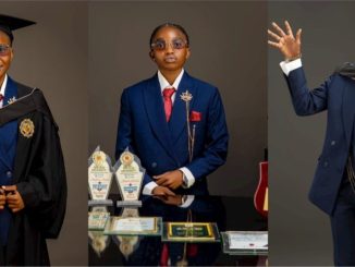 19-year-old lady graduates with First Class honours in Accounting 24 19-year-old lady graduates with First Class honours in Accounting