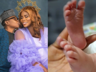 Nollywood Actor Chinedu ‘Aki’ Ikedieze Celebrates As Wife Gives Birth to Baby Boy 90 aki