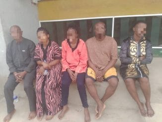 Couple Buy Baby From Lagos Traffickers, Arrested During Naming Ceremony 43 Couple Buy Baby From Lagos Traffickers, Arrested During Naming Ceremony