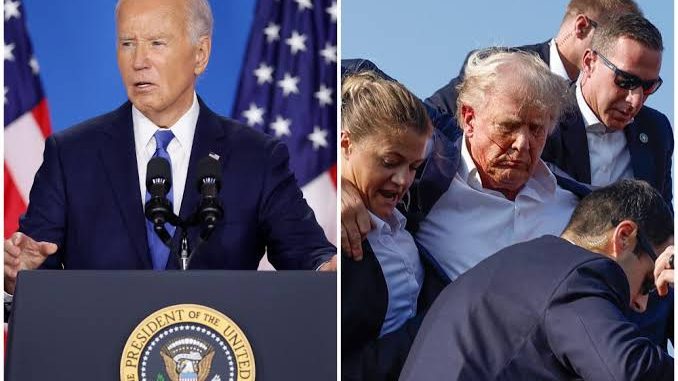 "No Place For Violence', Says Biden On Shooting At Trump's Rally 1 "No Place For Violence', Says Biden On Shooting At Trump's Rally