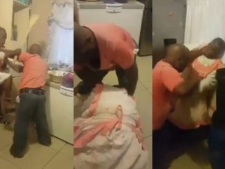 South African man beats up his old mother in viral video 89 South African man beats up his old mother in viral video