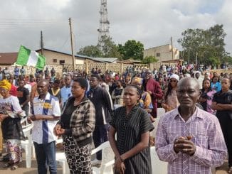 PHOTOS: Protesters Hold Sunday Service In Street Of Jos Despite Presidential Address 21 18639073 guif5m7wkaanj4 jfif jpege262925b40ae2ca29e1fe98fcf72b319