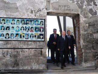 Russia President Putin, Kneels To Pay Tribute To Beslan School Massacre Victims, 20 Years Later (Photo) 29 Auto Draft