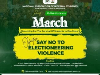 Edo 2024: NANS Plans 10,000 Students’ March Against Electoral Violence 36 Auto Draft