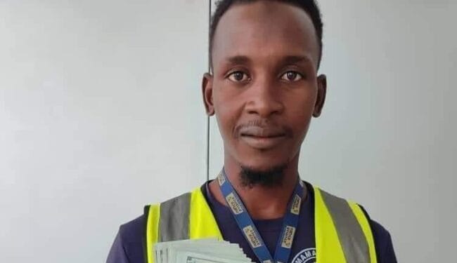 I Returned The ,000 I Found To Please Allah - Airport Worker, Auwalu Ahmed Dankade