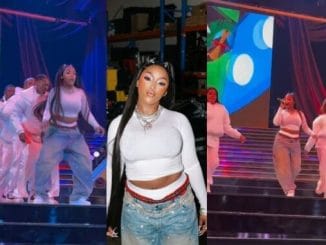 Watch Kamo Mphela ignite the Miss SA stage with a fiery performance (Video) 3 Watch Kamo Mphela ignite the Miss SA stage with a fiery performance (Video)