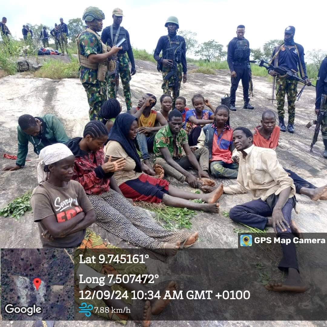 Soldiers Burst Terrorists’ Strong Holds, Rescue Kidnapped Students, Others (Photos)