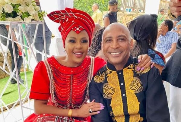 Basetsana Khumalo pens a heartfelt message to her husband on their 24th wedding anniversary