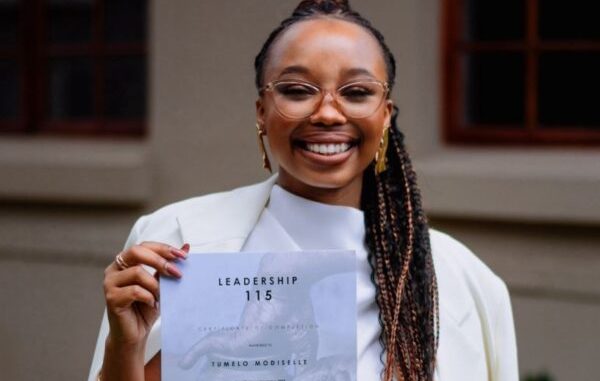 "Candice Modiselle Marks Spiritual Growth and Church Graduation"