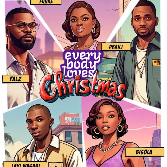 Funke Akindele - Everybody Loves Christmas ft. Falz, D'Banj, Waje, Nancy Isime, Omotunde Adebowale-David & Chimezie Imo
