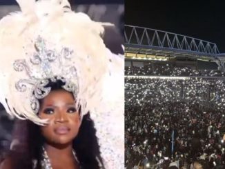 Makhadzi makes history at Peter Mokaba stadium