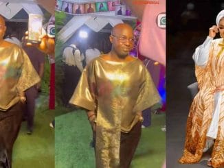 “We watch we don’t judge” – Netizens mock Kazim Adeoti’s outfit to Mercy Aigbe’s movie premiere 8 “We watch we don’t judge” – Netizens mock Kazim Adeoti’s outfit to Mercy Aigbe’s movie premiere