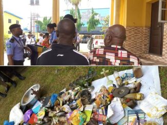 PHOTOS: Two pastors in Rivers State arrested after caskets, skulls, and other fetish items were found in their churches 18 PHOTOS: Two pastors in Rivers State arrested after caskets, skulls, and other fetish items were found in their churches