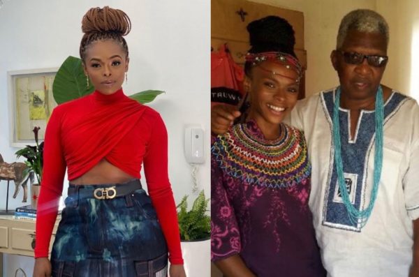 Unathi mourns the loss of her father