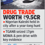 A Nigerian Drug Supplier, On The Run For Over A Year, Arrested In India