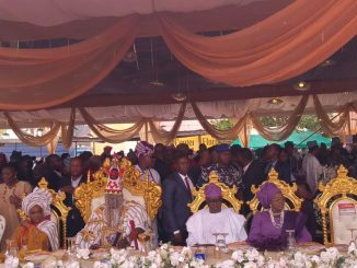 Glamour As Dignitaries, Royals Attend Alaafin’s Coronation (Photos)