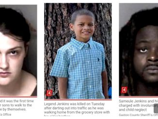 7-Year-Old Boy Sent On Errand Hit By Car; Parents Arrested For Negligence (Photos) 78 The parents of a 7 year old boy who was fatally struck by a car have been charged with involuntary manslaughter for letting him and his brother walk home alone from a grocery store