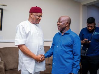 You Couldn’t Criticize Orji Kalu In My Mother’s Presence - Governor Otti (Video) 41 You Couldn’t Criticize Orji Kalu In My Mother’s Presence - Governor Otti (Video)