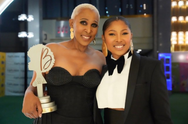 Enhle Mbali Celebrates a Full Circle Moment at the 2025 Basadi in Music Awards